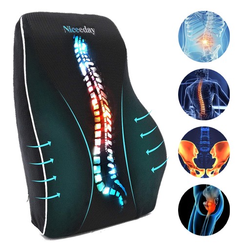 Lumbar back support cushion - back,