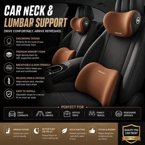 Memory foam lumbar - foam, support