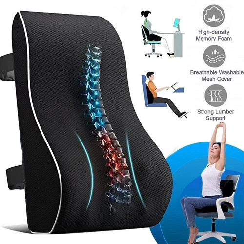 Lumbar back support cushion - back,