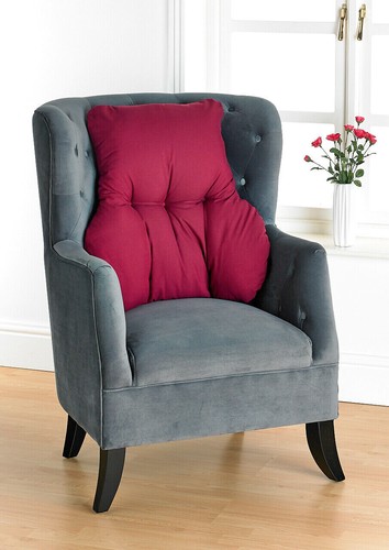 Plain dyed back neck lumbar - back,