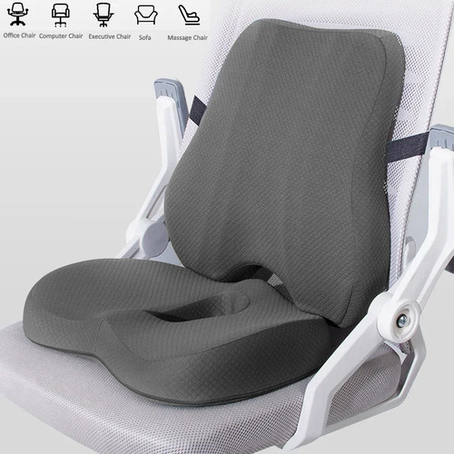 Memory foam seat - cushion, waist