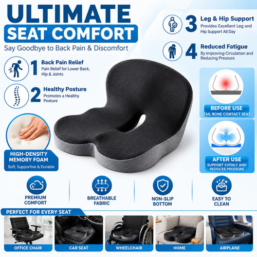 Memory foam lumbar support - foam,